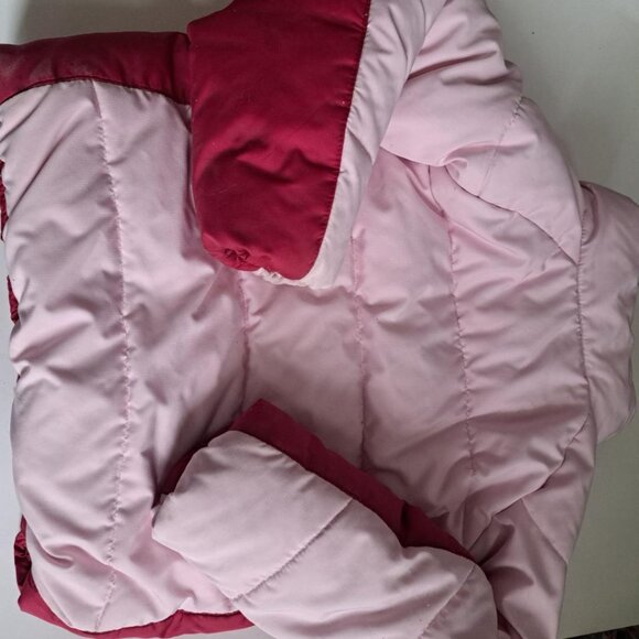 Helly Hansen pink raspberry girl winter ski coat size 4 two tones - Picture 5 of 7